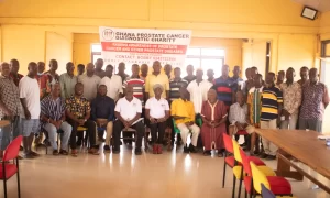Ghana Prostate Cancer Charity Launches Awareness in Saltpond