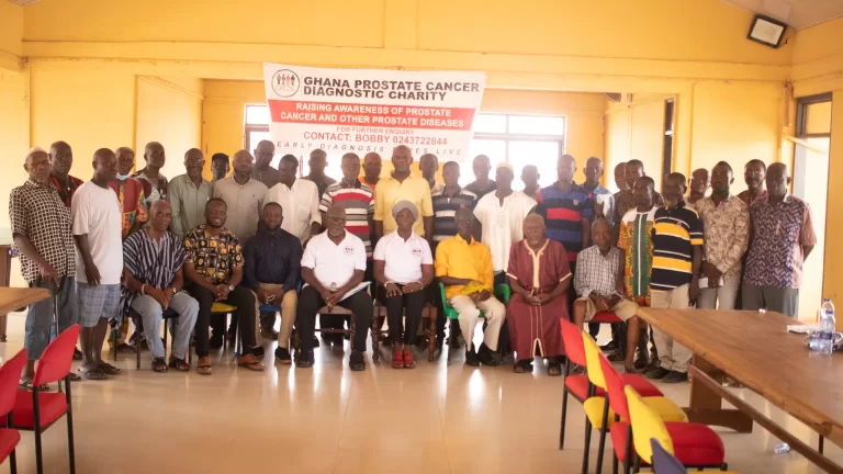 Ghana Prostate Cancer Charity Launches Awareness in Saltpond