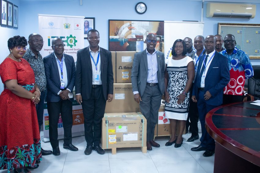 UNIDO Donates Laboratory Equipment to Ghana's FDA