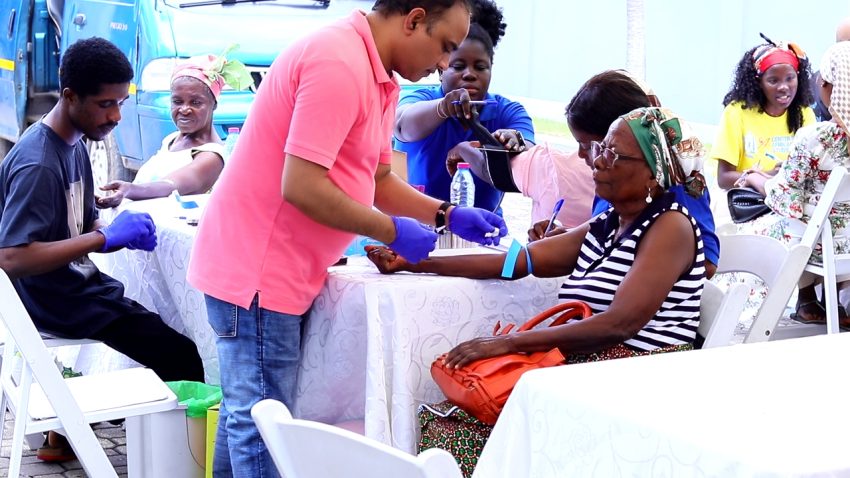 Hundreds of Elderly Receive Free Health Checks- Thanks to Rotary & Ark Lifestyle