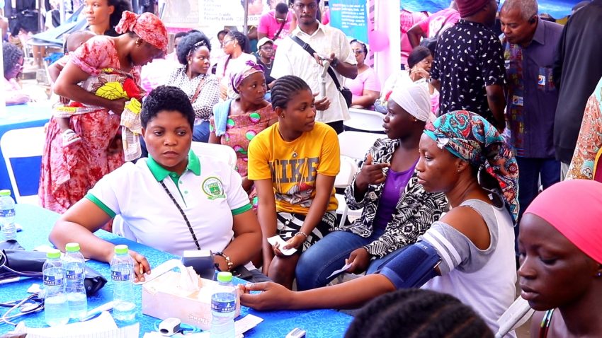 Empowering Market Women: Rotary’s Free Breast Cancer Screening Inspires Hope
